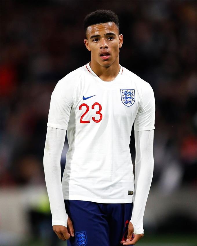 Lúc khoác áo ĐT Anh, Greenwood mới 18 tuổi 