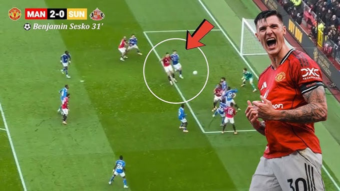 Sesko cũng có bàn thắng thứ 2 trong 2 trận liên tiếp