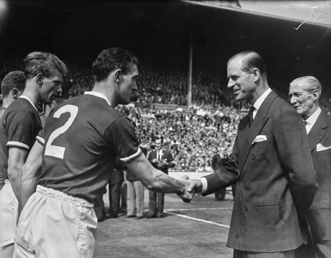 Bill Foulkes (số 2) được đánh giá là trung vệ hay nhất lịch sử MU