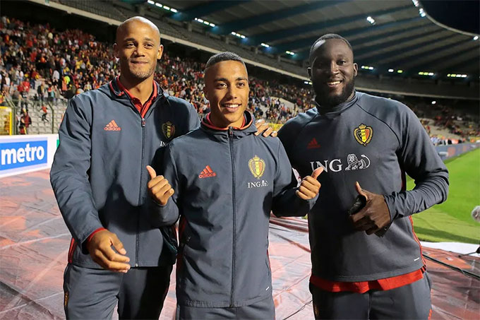 Rất nhiều tuyển thủ Bỉ là người gốc Congo