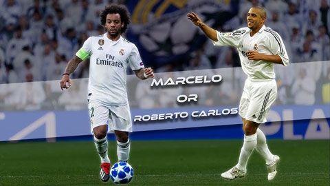 Roberto Carlos vs Marcelo, ai mới là hậu vệ trái vĩ đại nhất lịch sử Real Madrid?  Roberto Carlos vs Marcelo, ai mới là hậu vệ trái vĩ đại nhất lịch sử Real Madrid?