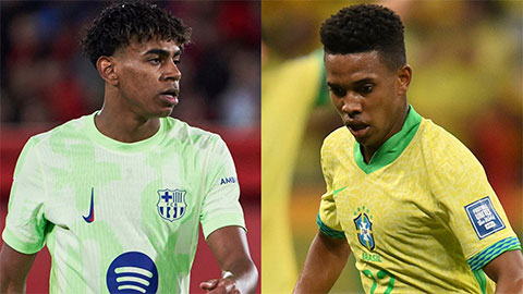 Top 10 cầu thủ U20 đắt giá nhất thế giới: Estevao vươn lên đứng thứ 6  Top 10 cầu thủ U20 đắt giá nhất thế giới: Estevao vươn lên đứng thứ 6