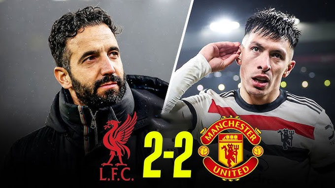 MU từng cầm hoà 2-2 Liverpool ngay trên sân Anfield mùa trước