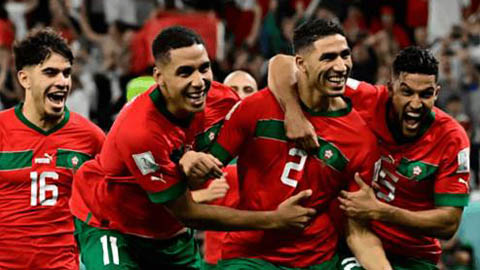 Morocco làm nên lịch sử, san bằng kỷ lục của Tây Ban Nha  Morocco làm nên lịch sử, san bằng kỷ lục của Tây Ban Nha
