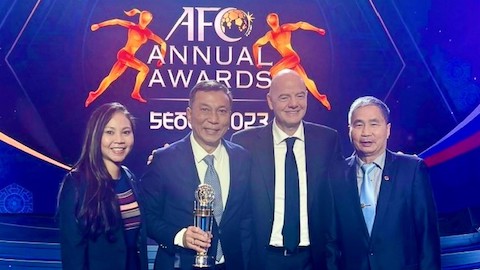LĐBĐ Việt Nam nằm trong đề cử giải thưởng cao nhất của AFC  LĐBĐ Việt Nam nằm trong đề cử giải thưởng cao nhất của AFC