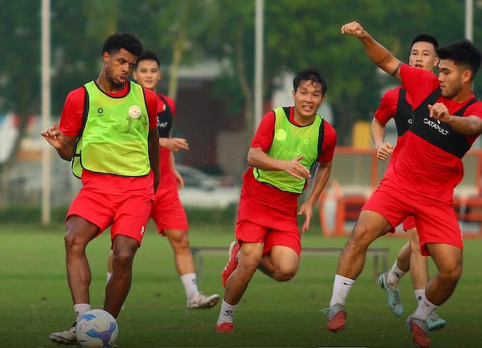 PVF-CAND sắp bước vào vòng 7 V.League. Ảnh: FBNV