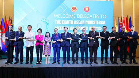 Khai mạc Hội nghị Bộ trưởng ASEAN về Thể thao lần thứ 8   Khai mạc Hội nghị Bộ trưởng ASEAN về Thể thao lần thứ 8