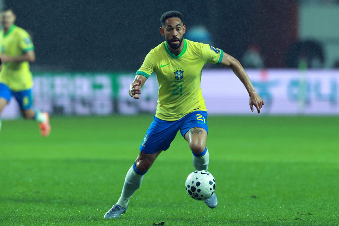 Cunha đã tỏa sáng ở vai trò số 9 ảo tại tuyển Brazil