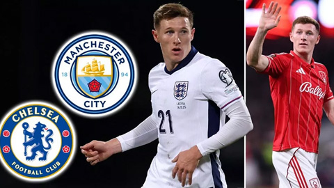 Chelsea và Man City đại chiến 75 triệu bảng vì Elliot Anderson  Chelsea và Man City đại chiến 75 triệu bảng vì Elliot Anderson