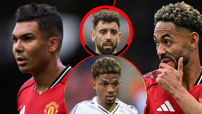 4 ngôi sao vắng mặt ở buổi tập gần nhất của MU gồm Casemiro, Bruno, Diallo và Cunha