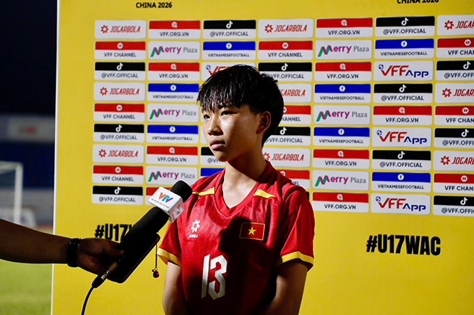 Cầu thủ Hải Yến. Ảnh: Anh Khoa 