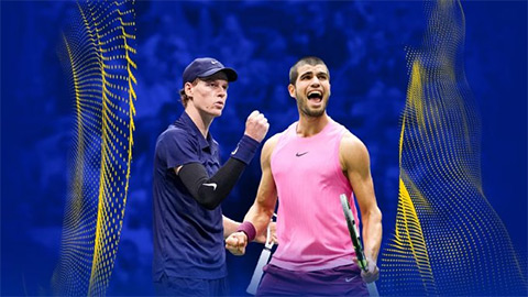 Alcaraz đại chiến Sinner ở trận chung kết giá trị nhất lịch sử  Alcaraz đại chiến Sinner ở trận chung kết giá trị nhất lịch sử