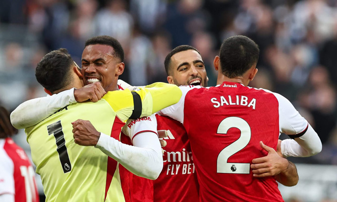 Arsenal đang sở hữu hàng thủ vững chãi nhất châu Âu