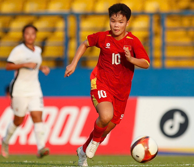 U17 nữ Việt Nam góp mặt ở VCK châu Á. Ảnh: Anh Khoa 