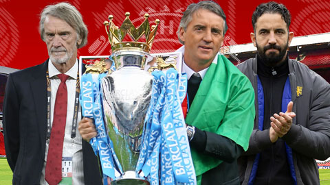 Roberto Mancini tự ứng cử thay Ruben Amorim dẫn dắt MU  Roberto Mancini tự ứng cử thay Ruben Amorim dẫn dắt MU