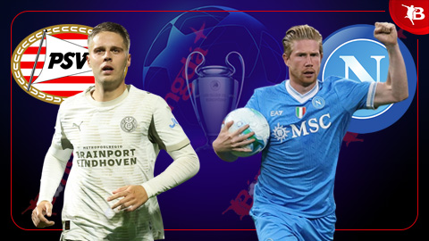 Nhận định bóng đá PSV vs Napoli, 02h00 ngày 22/10: Chia điểm ở vùng đất thấp  Nhận định bóng đá PSV vs Napoli, 02h00 ngày 22/10: Chia điểm ở vùng đất thấp