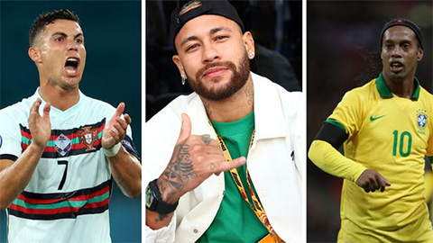 5 cầu thủ chạy cánh trái vĩ đại nhất lịch sử: Ronaldo số 1  5 cầu thủ chạy cánh trái vĩ đại nhất lịch sử: Ronaldo số 1