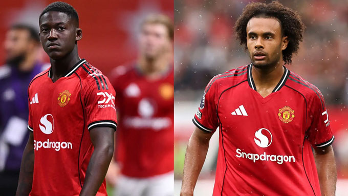 Mainoo và Zirkzee được ra sân rất ít từ đầu mùa