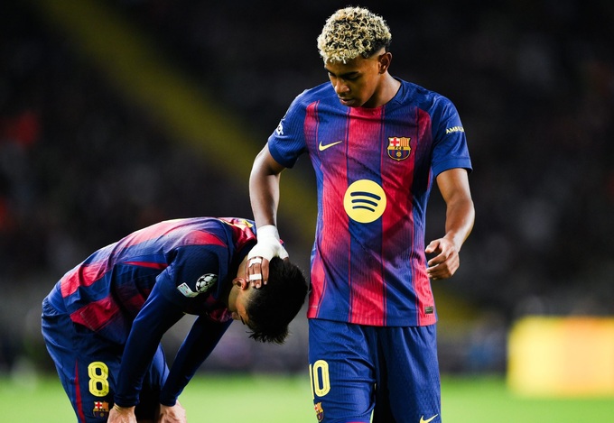 Barca đang phụ thuộc quá nhiều vào sự sáng tạo của Pedri và Lamine Yamal.