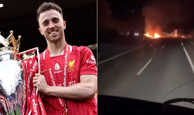 Diogo Jota thiệt mạng vì tai nạn giao thông