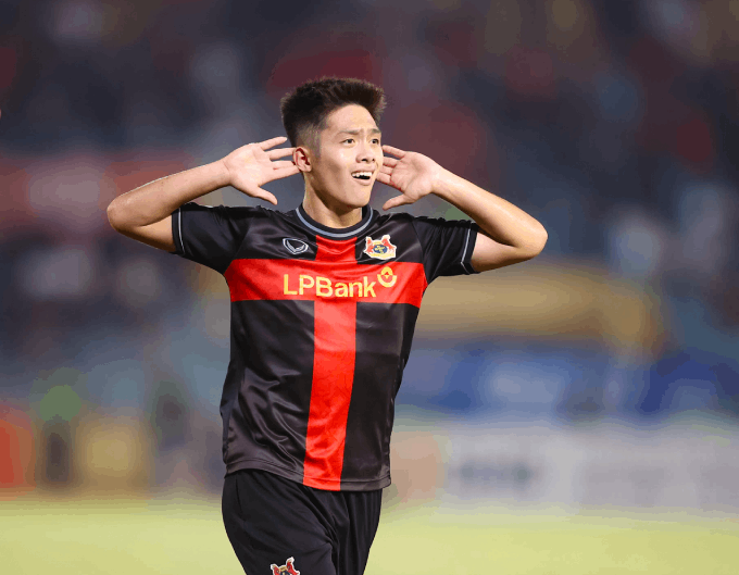 Quốc Việt và nhiều gương mặt khác của U23 Việt Nam liên tục lập công tại vòng 7 vừa qua. - Ảnh: NBFC