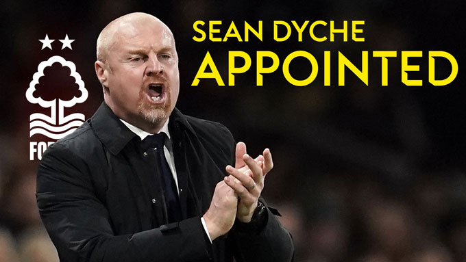 Sean Dyche chính thức được bổ nhiệm làm HLV của Nottingham
