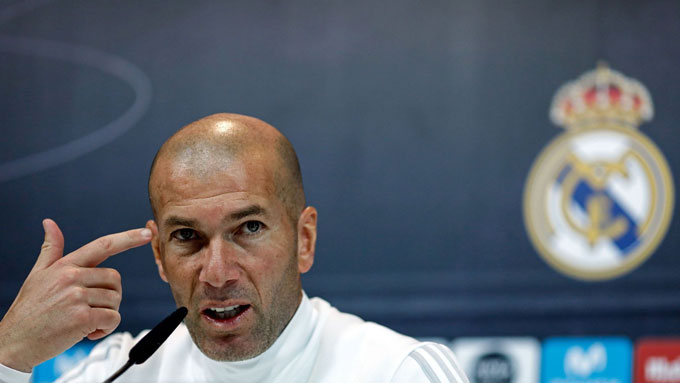 Zidane luôn tin rằng Real là CLB hay nhất thế giới
