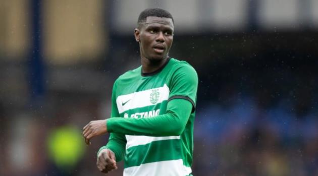   Diomande trong màu áo Sporting Lisbon