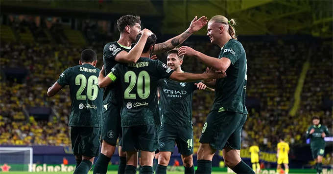 Bernado Silva gánh vác nhiệm vụ ghi bàn với Haaland