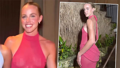 Nữ thần điền kinh Keely Hodgkinson gây sốc với váy xuyên thấu  Nữ thần điền kinh Keely Hodgkinson gây sốc với váy xuyên thấu