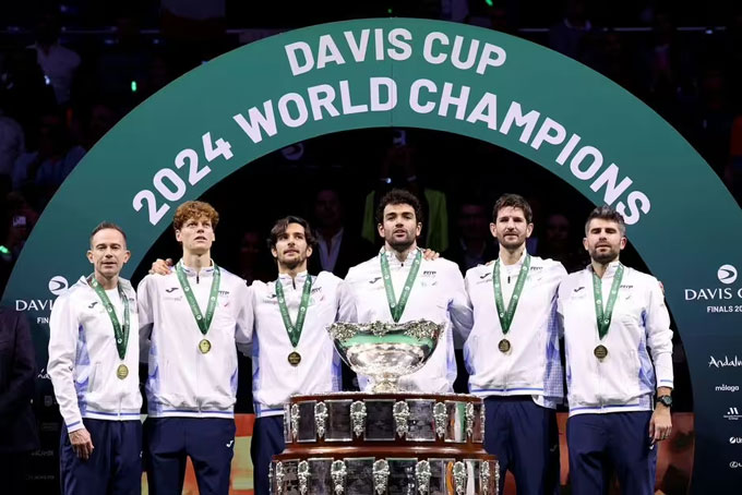 Sinner từ chối cùng ĐT Italia tham dự Davis Cup 2025 sau khi đã 2 lần vô địch