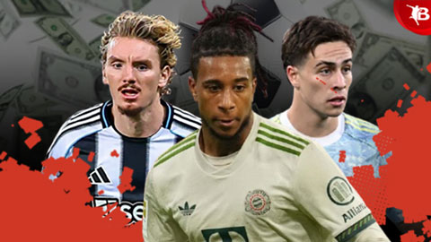  Top 7 ngôi sao tăng vọt giá trị ở mùa này: Sao Newcastle số 1