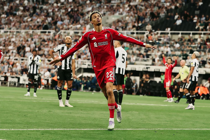 Ekitike là ngôi sao tấn công có phong độ tốt nhất của Liverpool hiện tại