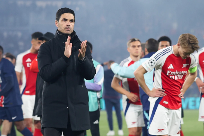 Arsenal của Arteta được siêu máy tính dự đoán sẽ giành chức vô địch Champions League 2025/26
