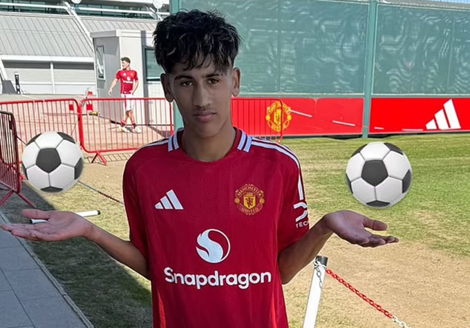 HLV Ruben Amorim đã gọi thần đồng JJ Gabriel ở học viện lên tập cùng đội một MU