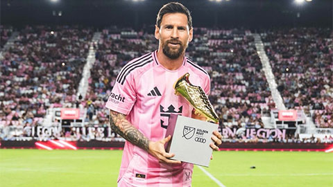 Lionel Messi toả sáng rực rỡ trong ngày nhận danh hiệu danh hiệu Vua phá lưới MLS  Lionel Messi toả sáng rực rỡ trong ngày nhận danh hiệu danh hiệu Vua phá lưới MLS
