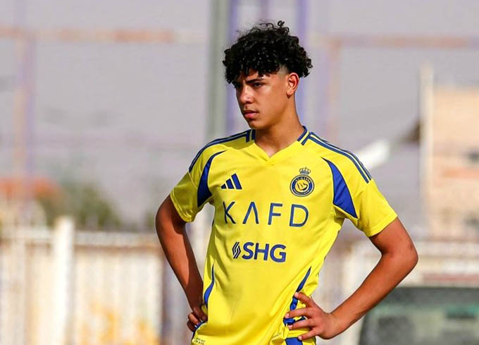 Con trai Ronaldo ngày một hoàn thiện hơn