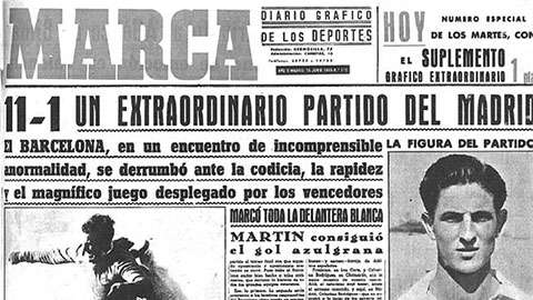 Real thắng Barca 11-1 & những Siêu kinh điển chênh lệch nhất  Real thắng Barca 11-1 & những Siêu kinh điển chênh lệch nhất