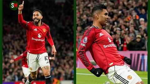 Matheus Cunha và Casemiro tạo nên cột mốc lịch sử cho MU  Matheus Cunha và Casemiro tạo nên cột mốc lịch sử cho MU