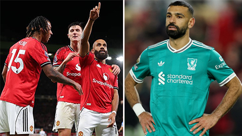 Bảng xếp hạng Ngoại hạng Anh mới nhất: MU đẩy Liverpool khỏi top 4, kém ngôi đầu đúng 3 điểm  Bảng xếp hạng Ngoại hạng Anh mới nhất: MU đẩy Liverpool khỏi top 4, kém ngôi đầu đúng 3 điểm