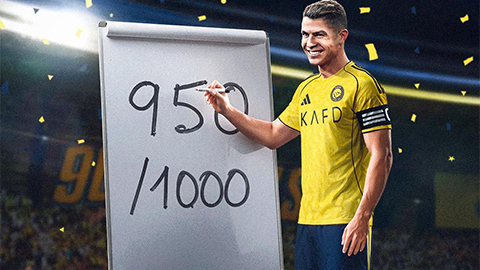 Cristiano Ronaldo đã đạt một cột mốc không tưởng trong lịch sử bóng đá  Cristiano Ronaldo đã đạt một cột mốc không tưởng trong lịch sử bóng đá