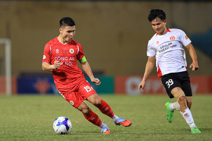 CATP.HCM đã cò một trận thua nhiều tiếc nuối. Ảnh: Minh Tuấn 