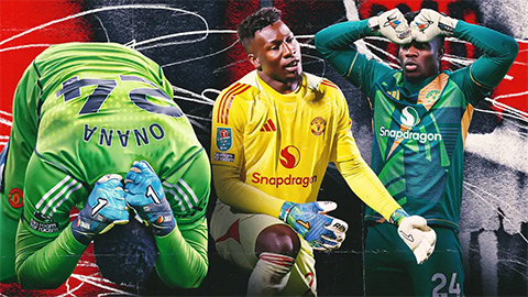 Từ tội đồ đến 'bức tường thành': Onana hồi sinh, MU mừng thầm  Từ tội đồ đến 'bức tường thành': Onana hồi sinh, MU mừng thầm