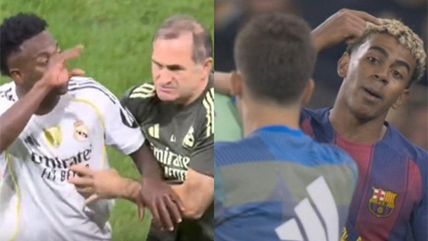 Toàn cảnh vụ ẩu đả dữ dội ở El Clasico: Yamal và Vinicius châm ngòi  Toàn cảnh vụ ẩu đả dữ dội ở El Clasico: Yamal và Vinicius châm ngòi