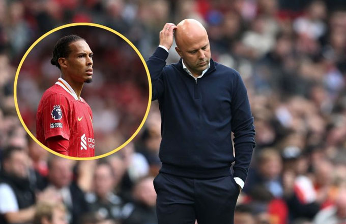 Việc loại bỏ Van Dijk là cơn đau đầu của Slot nhưng ông vẫn phải làm