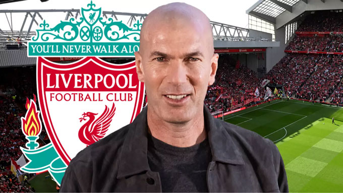 Zidane cũng là một ứng viên ngồi vào ghế nóng tại Liverpool