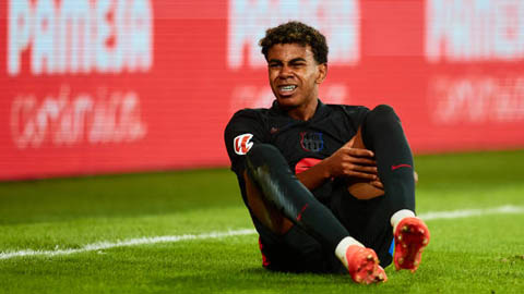 Bác sĩ cảnh báo Lamine Yamal chỉ còn 50% năng lực Bác sĩ cảnh báo Lamine Yamal chỉ còn 50% năng lực