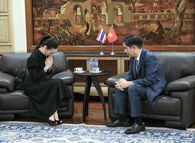 Đại sứ Phạm Việt Hùng bày tỏ lời cảm ơn trước thiện chí và sự nhanh chóng của LĐBĐ Thái Lan trong việc chủ động xin lỗi và xử lý sự việc 