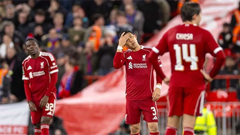 Liverpool lập hàng loạt kỷ lục tệ hại sau thảm bại trước Crystal Palace  Liverpool lập hàng loạt kỷ lục tệ hại sau thảm bại trước Crystal Palace