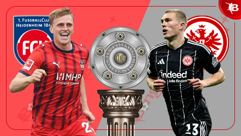 Nhận định bóng đá Heidenheim vs Eintracht Frankfurt, 21h30 ngày 1/11: Dìm chủ nhà xuống đáy Nhận định bóng đá Heidenheim vs Eintracht Frankfurt, 21h30 ngày 1/11: Dìm chủ nhà xuống đáy